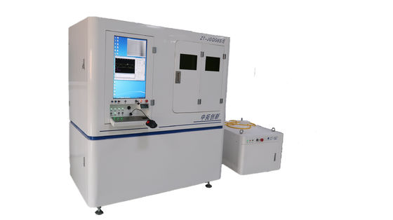 PCD PCBN CNC Fiber Laser Cutting Equipment , Fiber Laser CNC Machine HD Camera