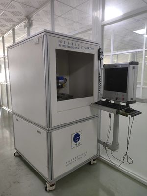 Macchina di incisione laser a fibra 1064nm 2 assi meccanici + 2 assi ottici ((Germania) + asse Z