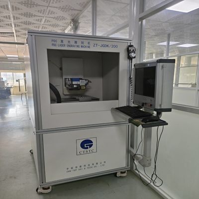 Macchina di elaborazione PDC con localizzazione visiva CCD e efficienza di rimozione di 0,005 mm/livello